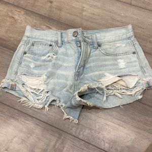 Like new condition Women American eagle jeans shorts size 6